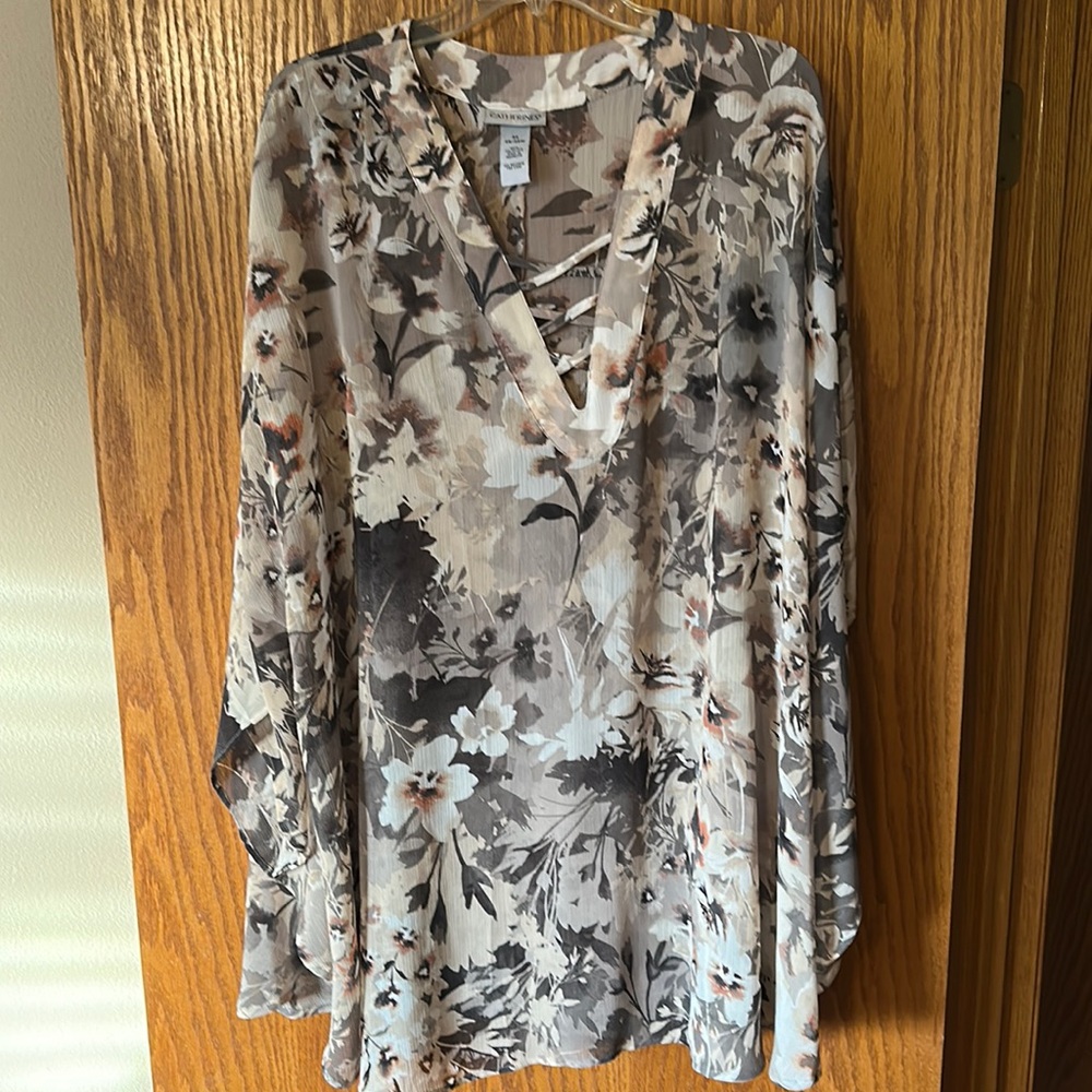 Sheer blouse